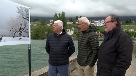 Canal Alpha a fait un reportage sur l’exposition des photos à Saint-Aubin – Sauges
