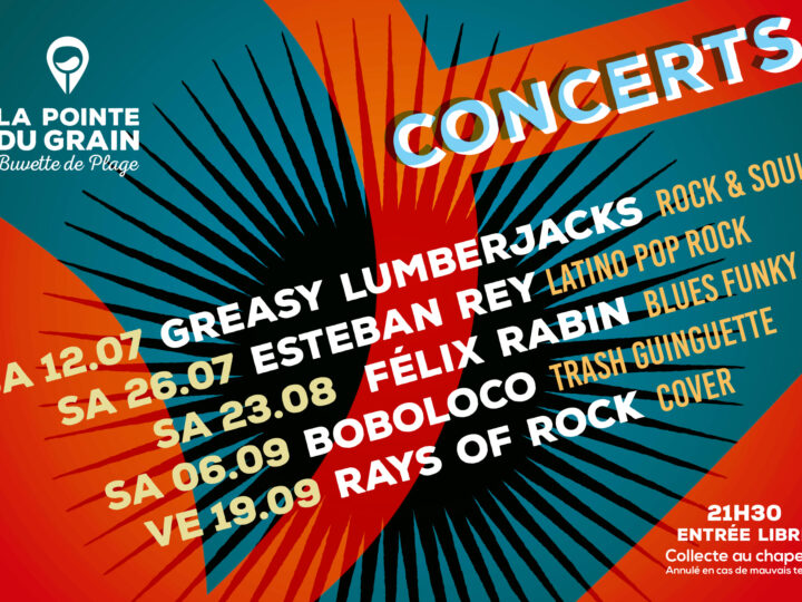 Concerts buvette de la Pointe-du-grain