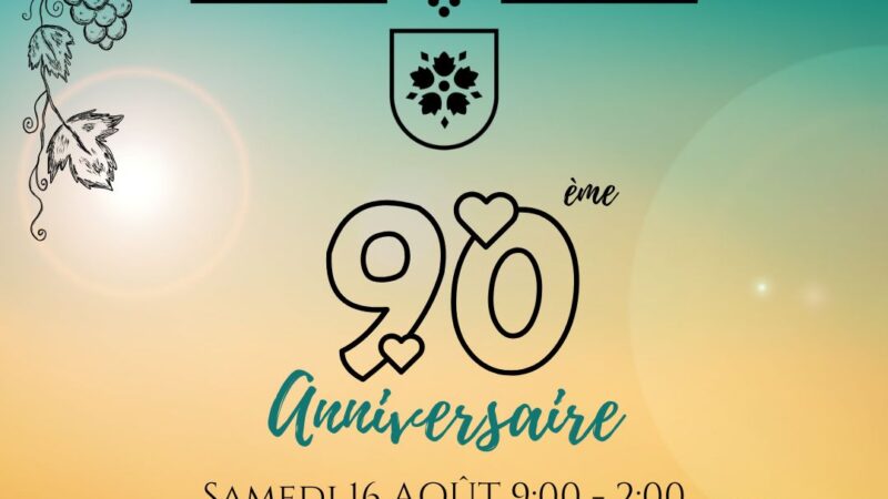 90 ans de la cave de La Béroche