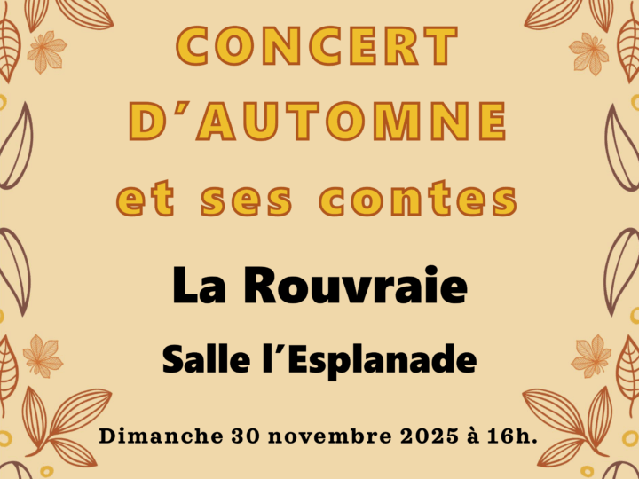 Concert d’automne et ses contes