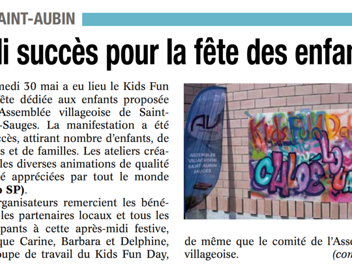 Kids Fun Day – 30 mai 2026.