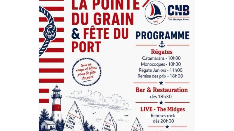 Fête du port et régate de la Pointe-du-Grin
